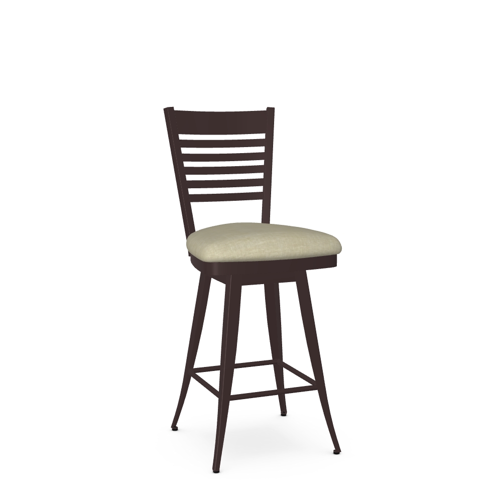 Upholstered Counter Height Swivel Stool