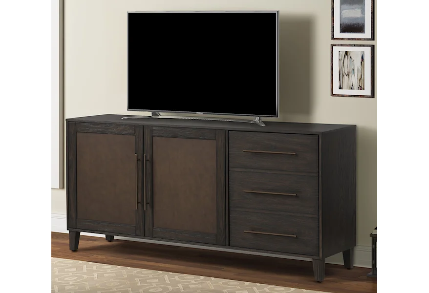 Burbank TV Console by Parker House at Pilgrim Furniture City