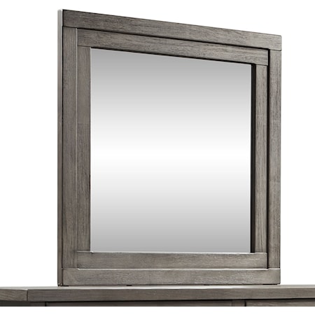 Contemporary Square Dresser Mirror