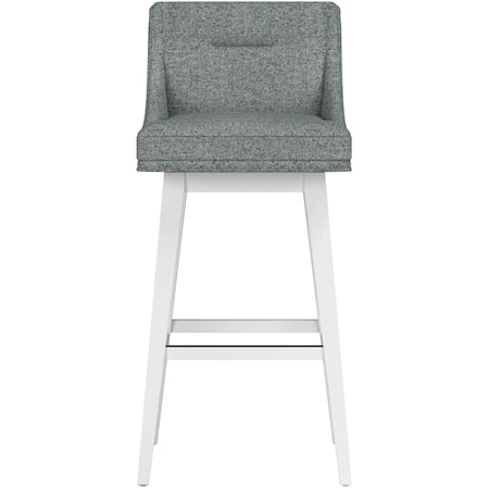 Tapered BackAdjustable Swivel Stool