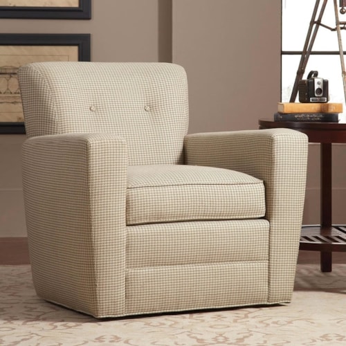 Odessa Swivel Chair - Fabric