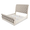 Ashley Signature Design Realyn King Upholstered Sleigh Bed