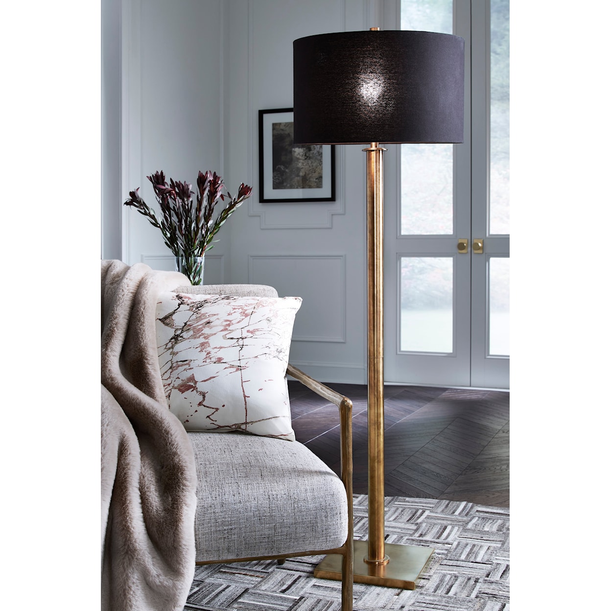 Signature Lamps - Contemporary Jenton Floor Lamp