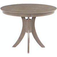 Transitional 36" Siena Pedestal Table