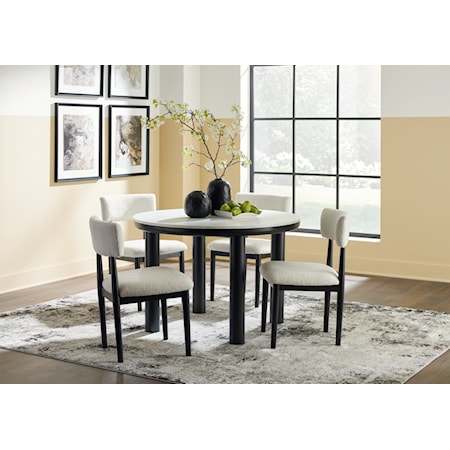 Dining Table And 4 Chairs