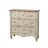 Accentrics Home Accents Three Drawer Accent Chest in Farmhouse Cream