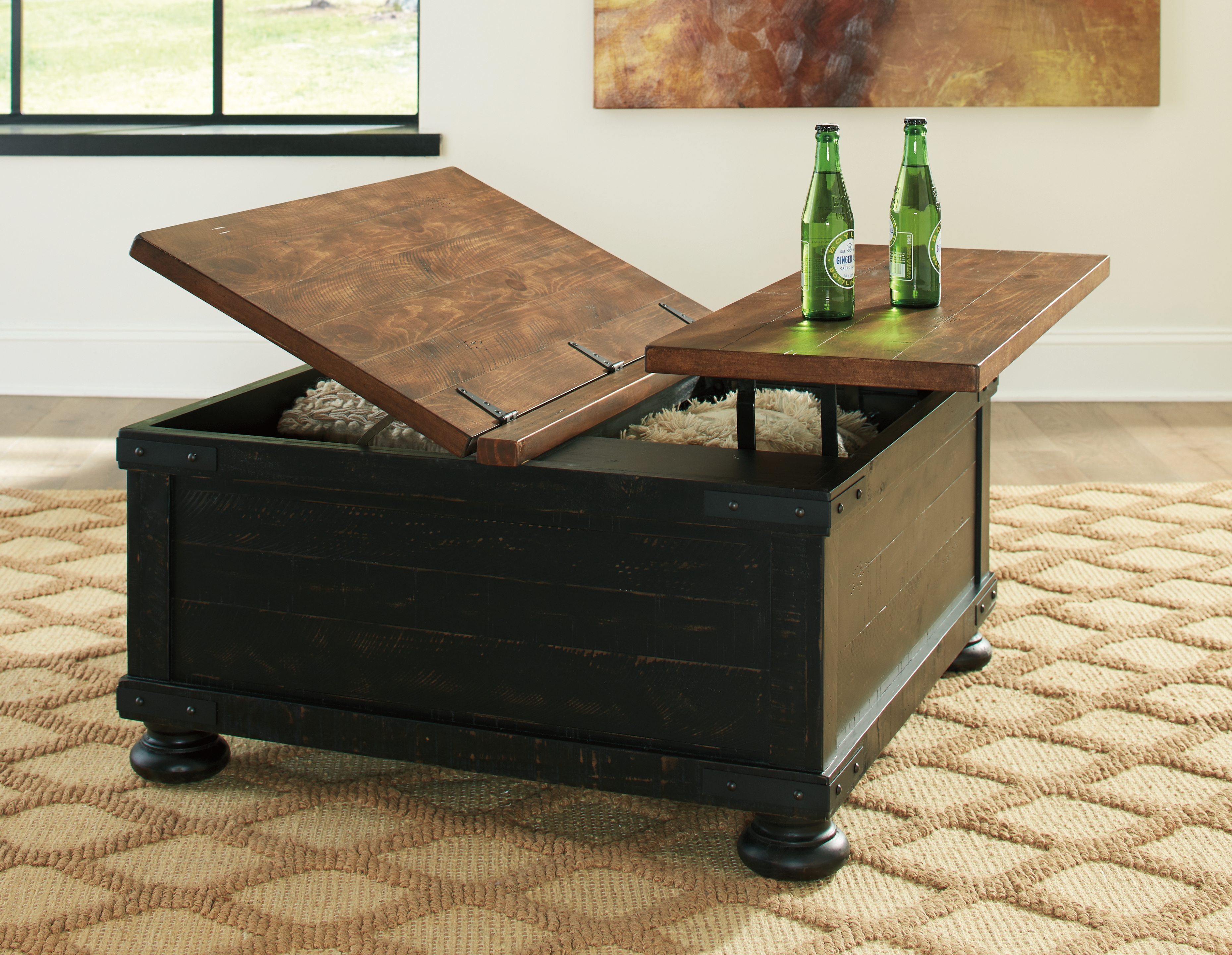 Lift-Top Coffee Table