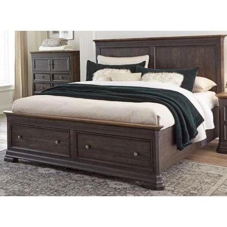 King Low Profile Bed