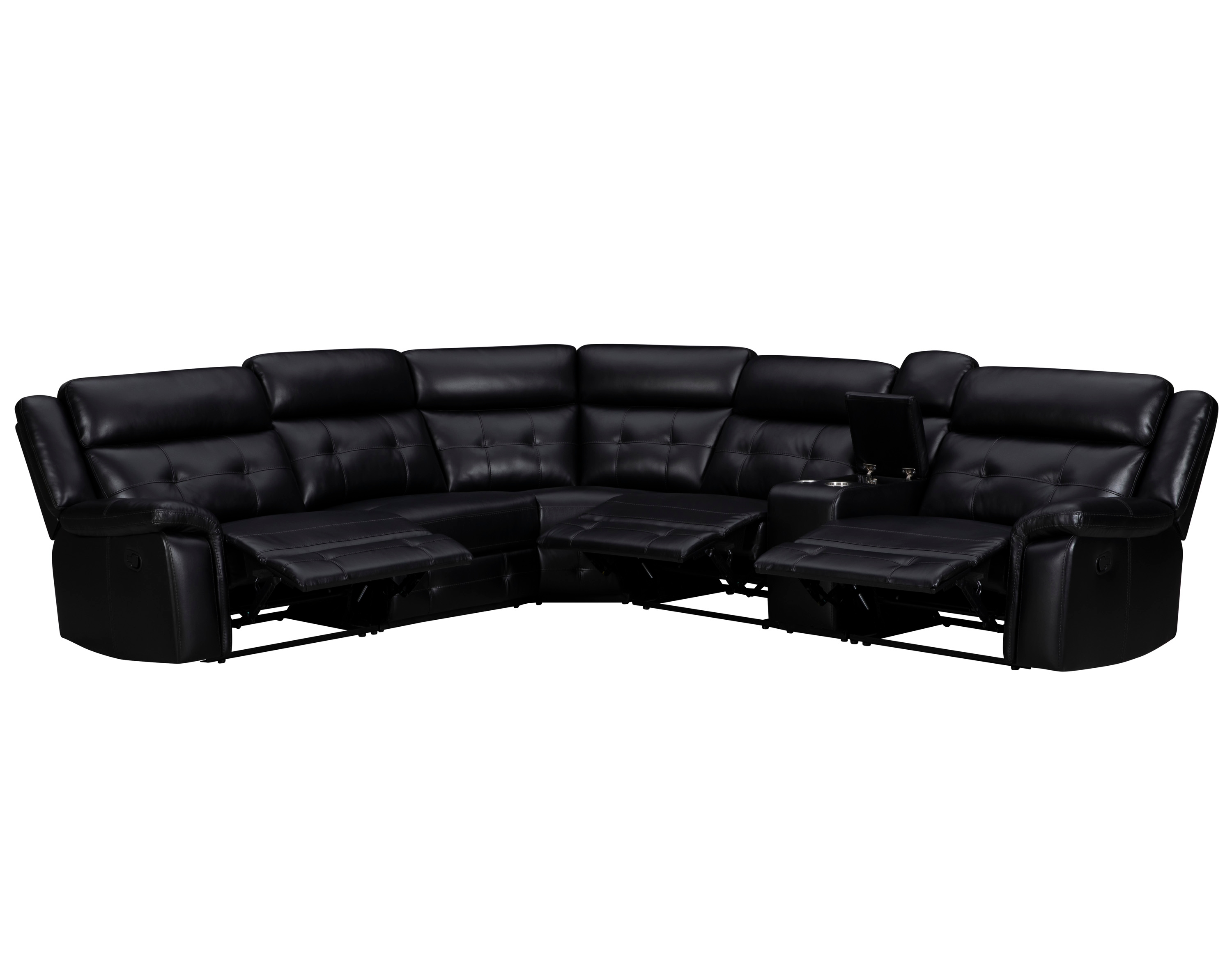 6-Piece Manual Reclining Sectional Sofa