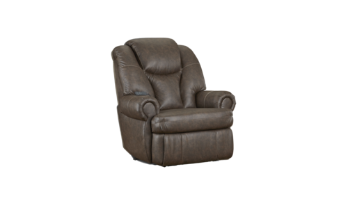 Casual Power Recliner in Walnut