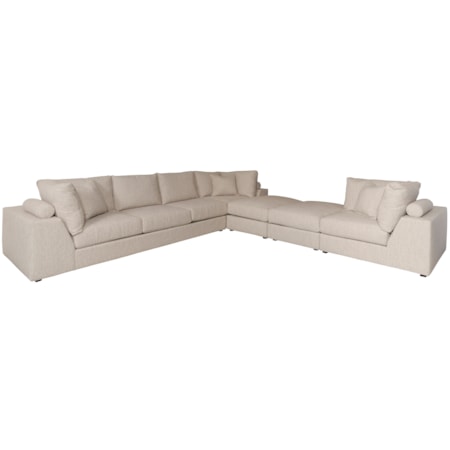 Lucca 5-Piece Sectional Sofa