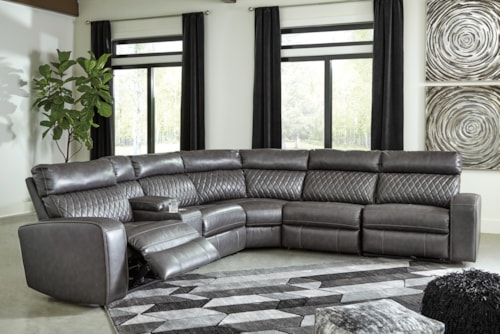 6-piece Power Reclining Sectional