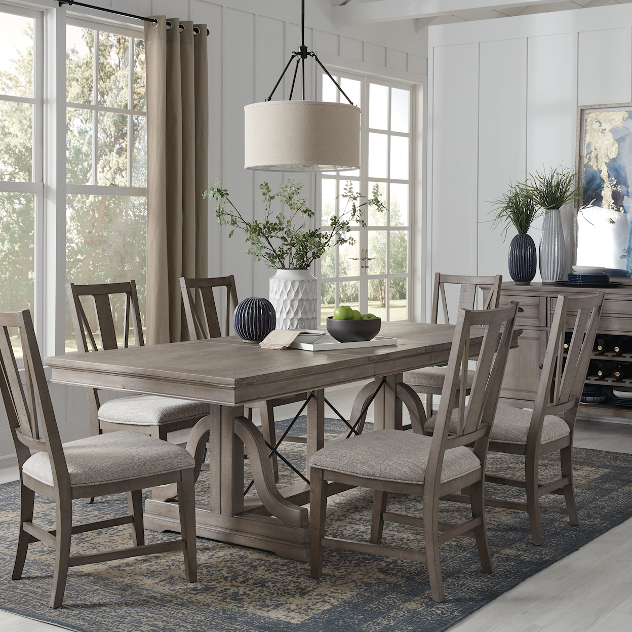 Magnussen Home Paxton Place Dining 7-Piece Dining Set