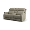 Flexsteel Easton Power Reclining Console Loveseat