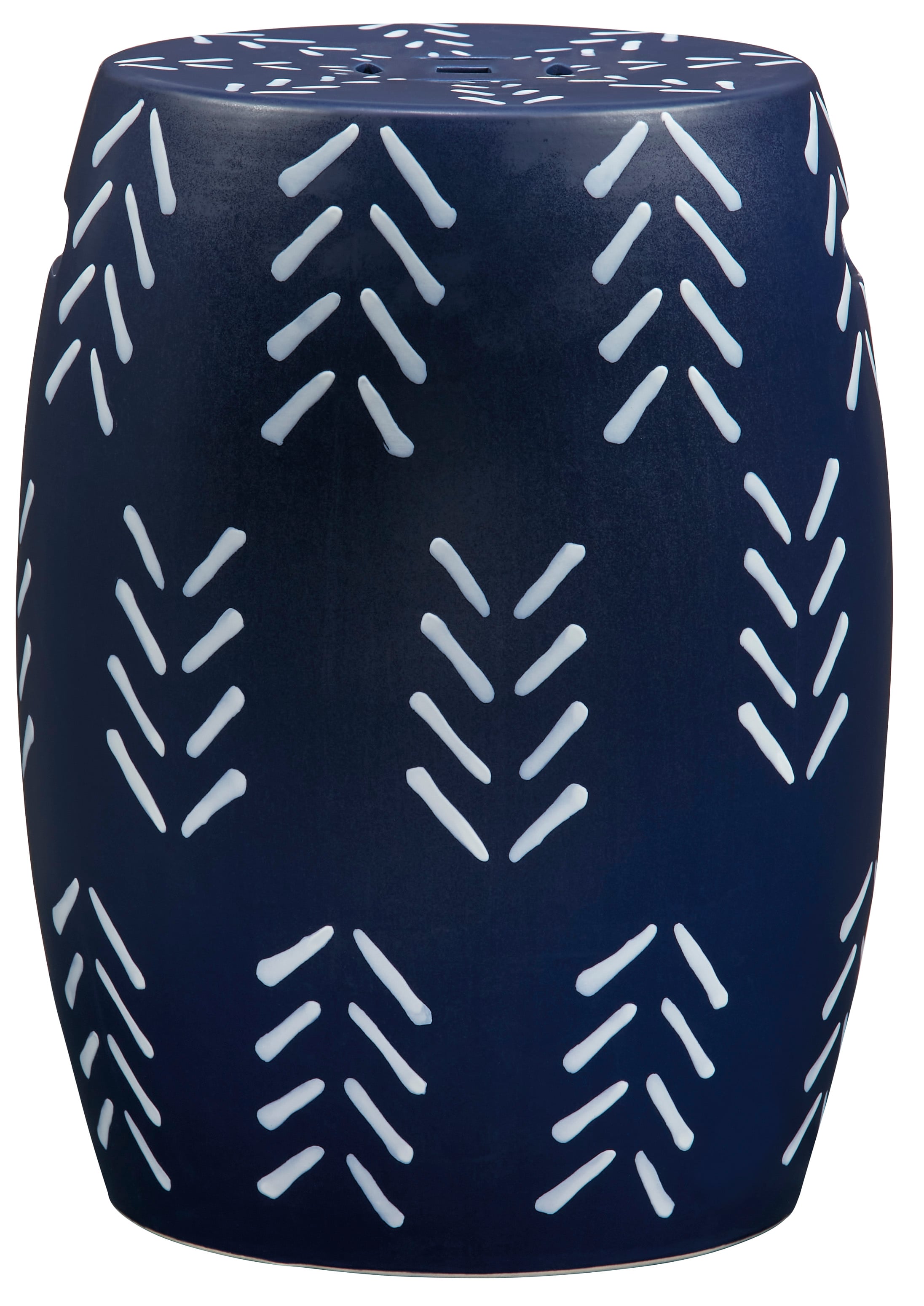 Navy blue garden cheap stool