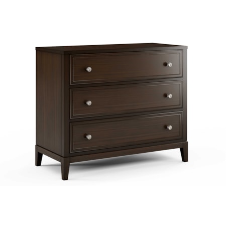 3-Drawer Single Dresser