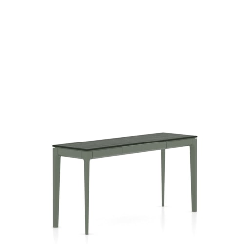 Mid-Century Modern Essence Console Table with Single Drawer