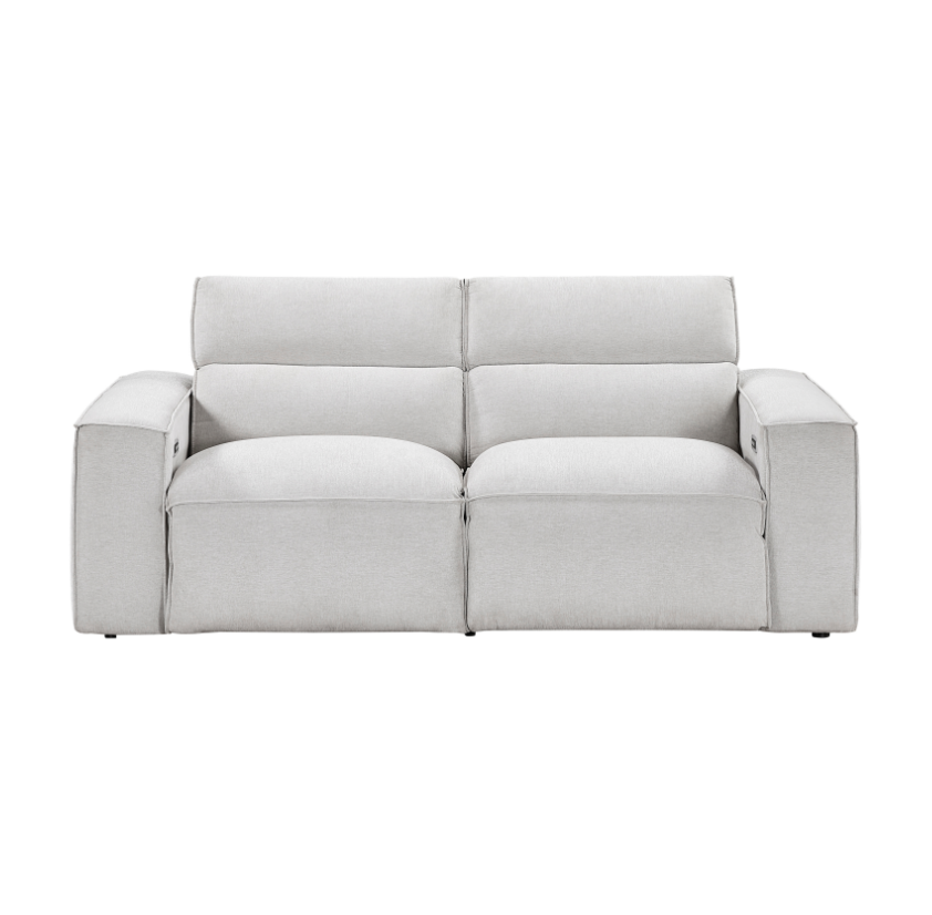 Homelegance Phoebe Dual Power Reclining Loveseat