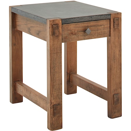 1-Drawer Chairside Table