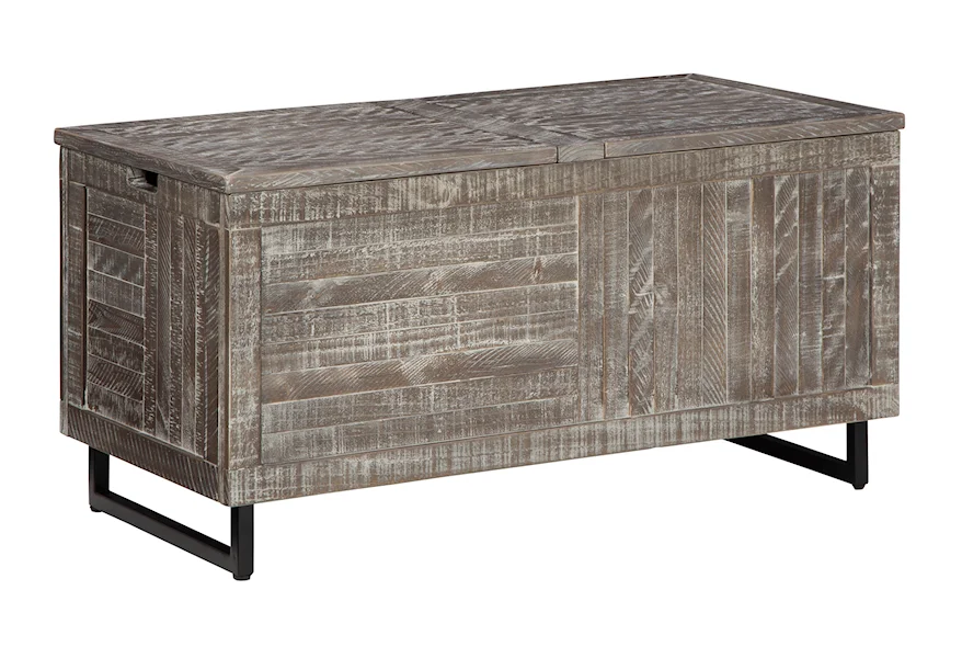 Coltport Storage Trunk by Signature Design by Ashley at VanDrie Home Furnishings