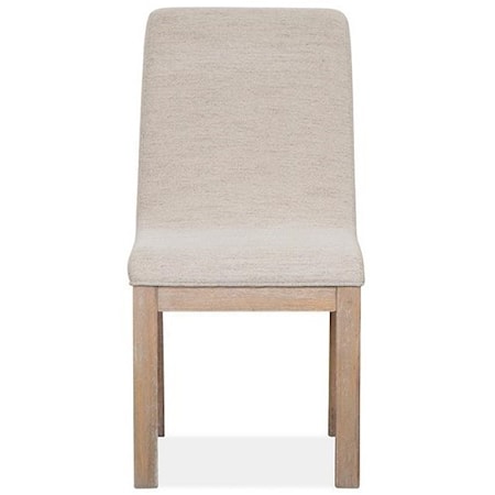Rustic Upholstered Side Chair (2/Cnt)