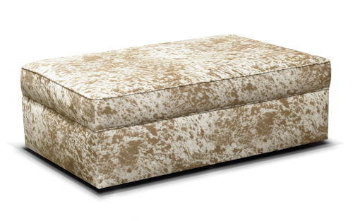 Casual Large Storage Ottoman with Casters