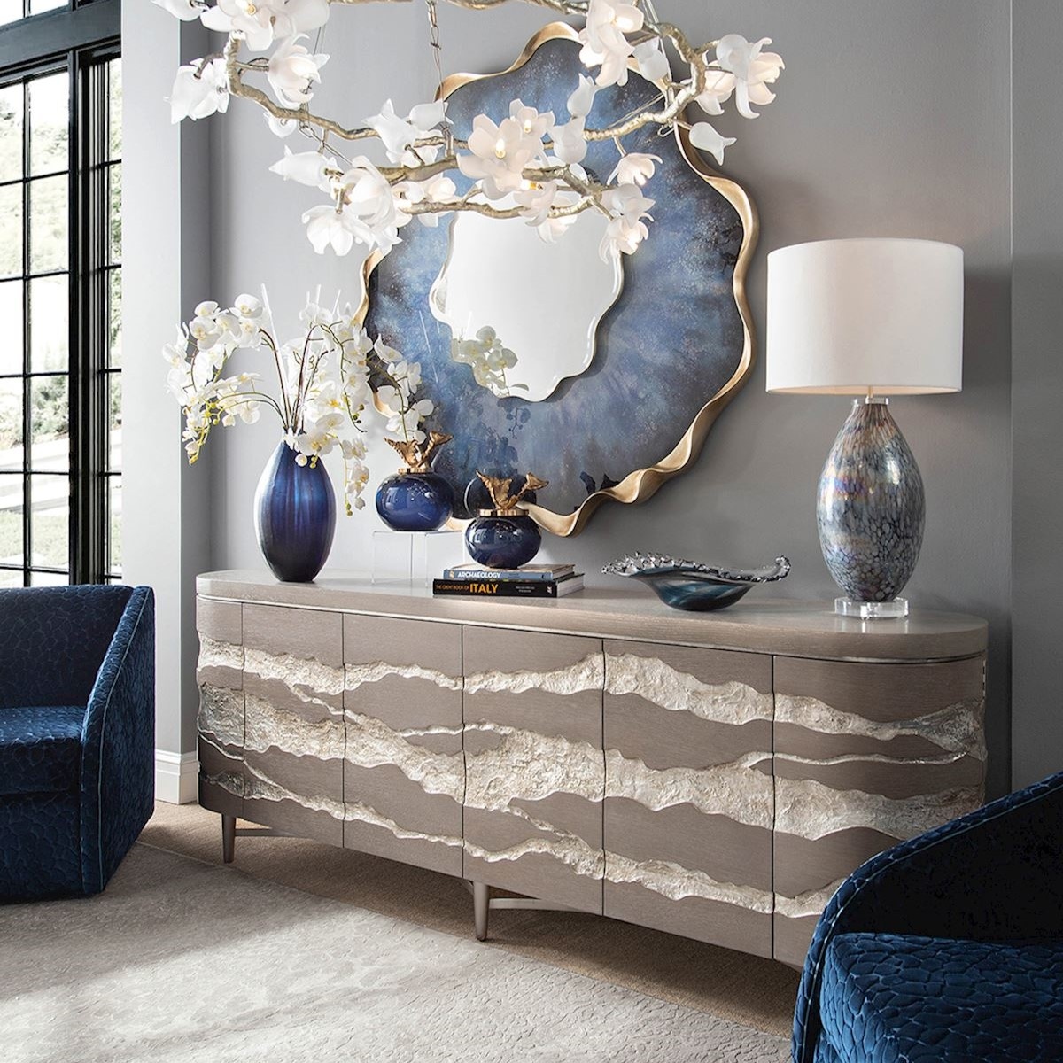 Modern Cloudy Credenza