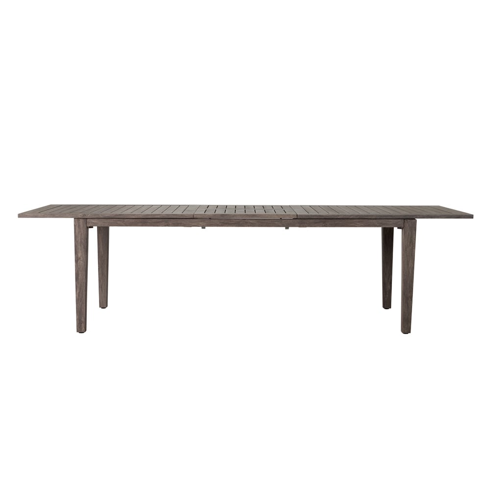 Lloyd Flanders Frontier Extension Dining Table w/Umbrella Hole