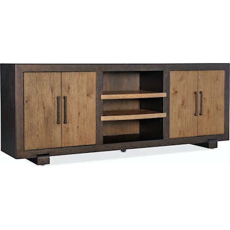 Casual 6-Drawer Entertainment Console