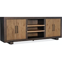 Casual 6-Drawer Entertainment Console