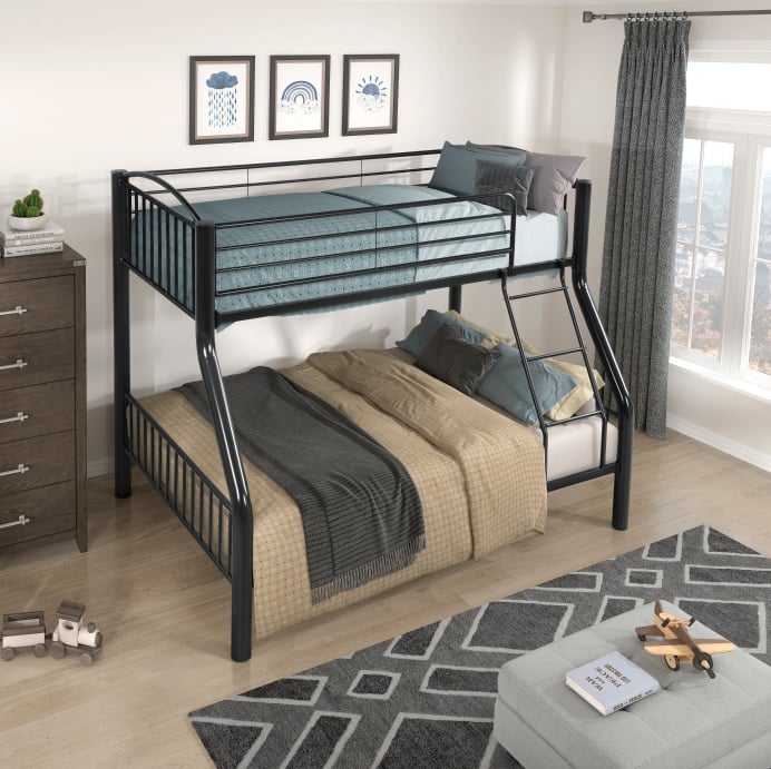 Homelegance Beckett Twin/Full Bunk Bed