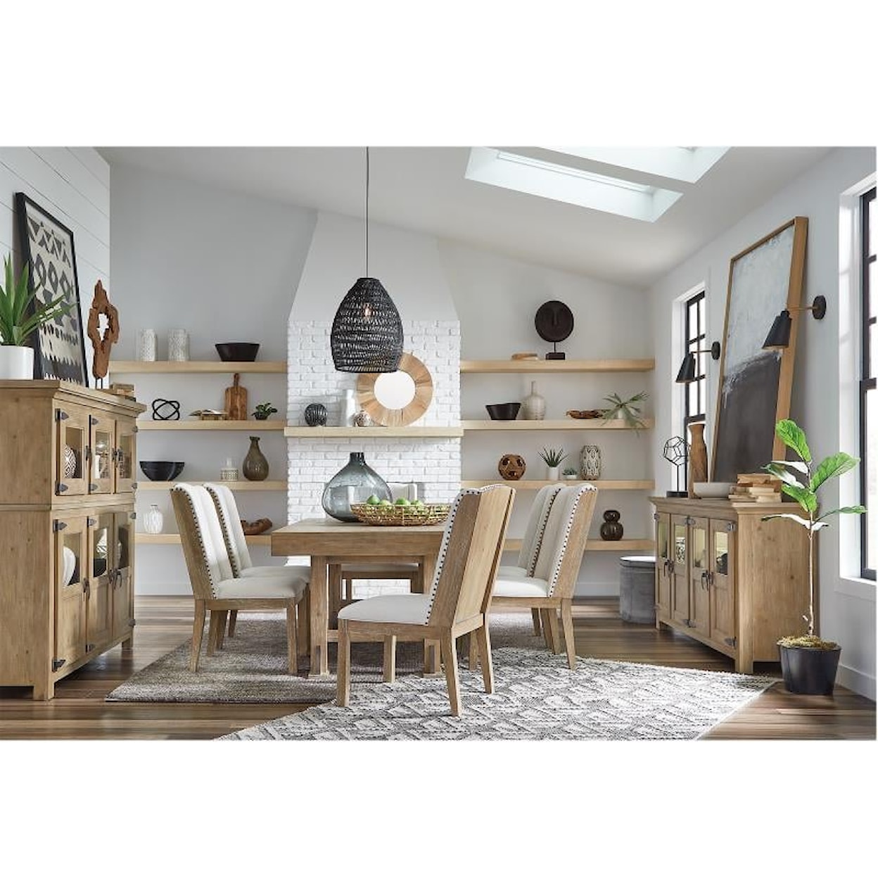 Magnussen Home Lynnfield Dining Trestle Dining Table