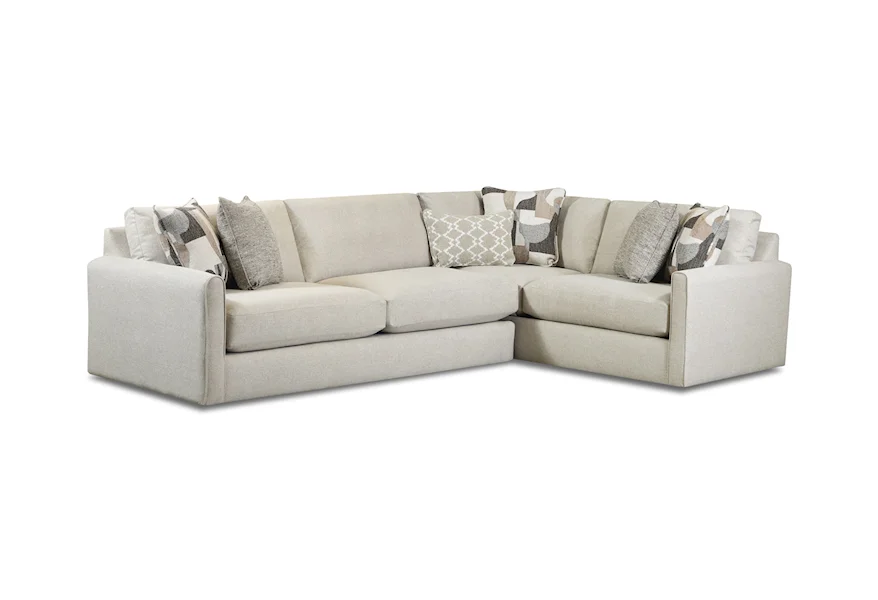 7000 GOLD RUSH ANTIQUE L-Shape Sectional by VFM Signature at Virginia Furniture Market