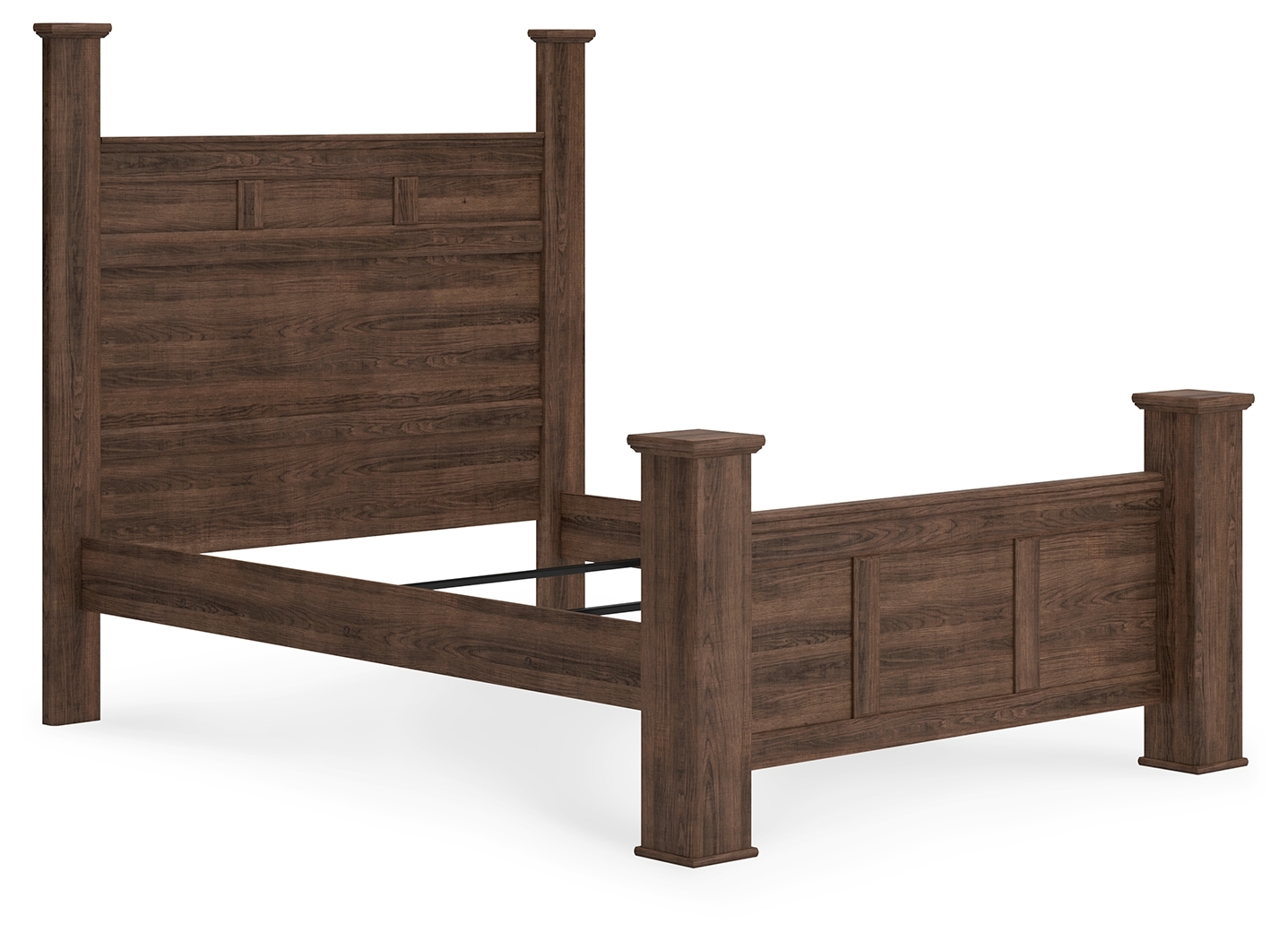 Signature Design by Ashley Juararo Queen Poster Bed And 2 Chests