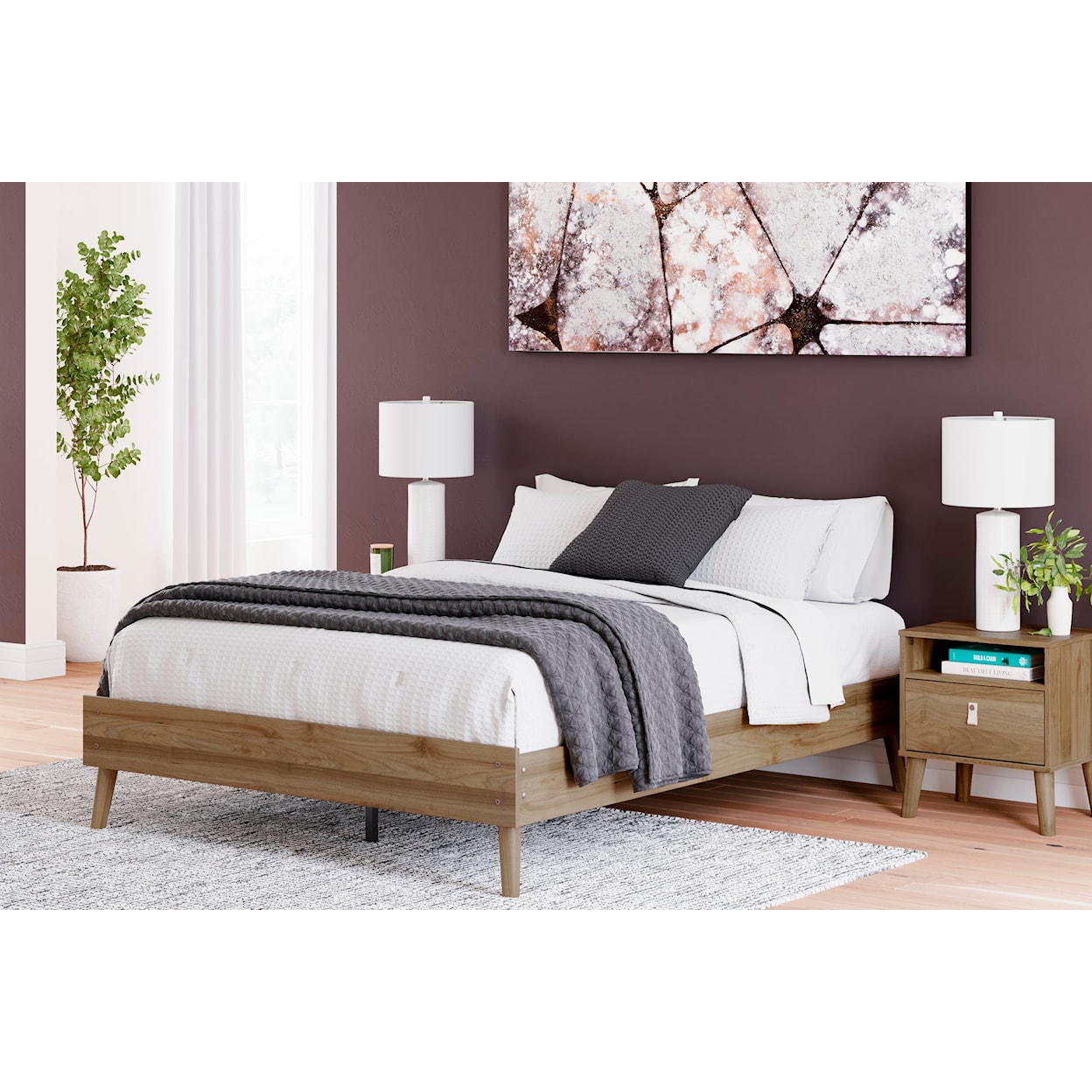 Ashley Furniture Signature Design Aprilyn Queen Platform Bed