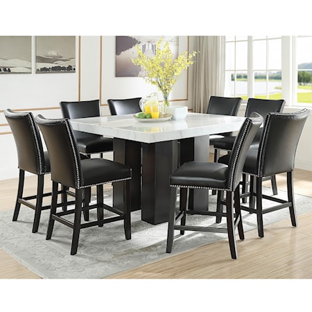 9 Piece Counter Height Dining Set