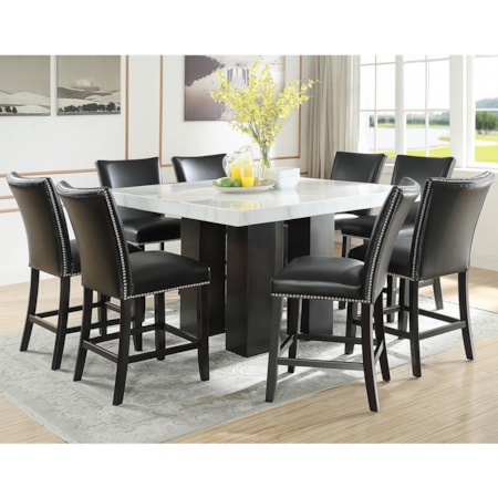 9 Piece Counter Height Dining Set