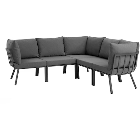 Outdoor 5 Piece Sectional