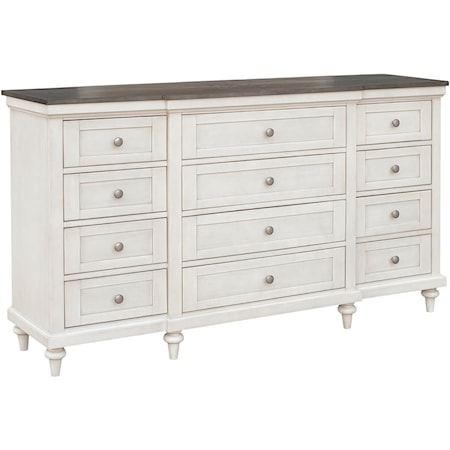 12-Drawer Dresser