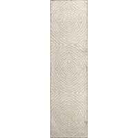 2'3" x 7'6" Ivory Rectangle Rug