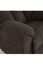 Franklin 4703 Connery Casual Manual Rocker Recliner with Pillow Arms