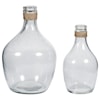 Ashley Furniture Signature Design Accents Marcin Clear Glass Vase Set
