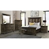 Elements International McCoy Queen Storage Bed