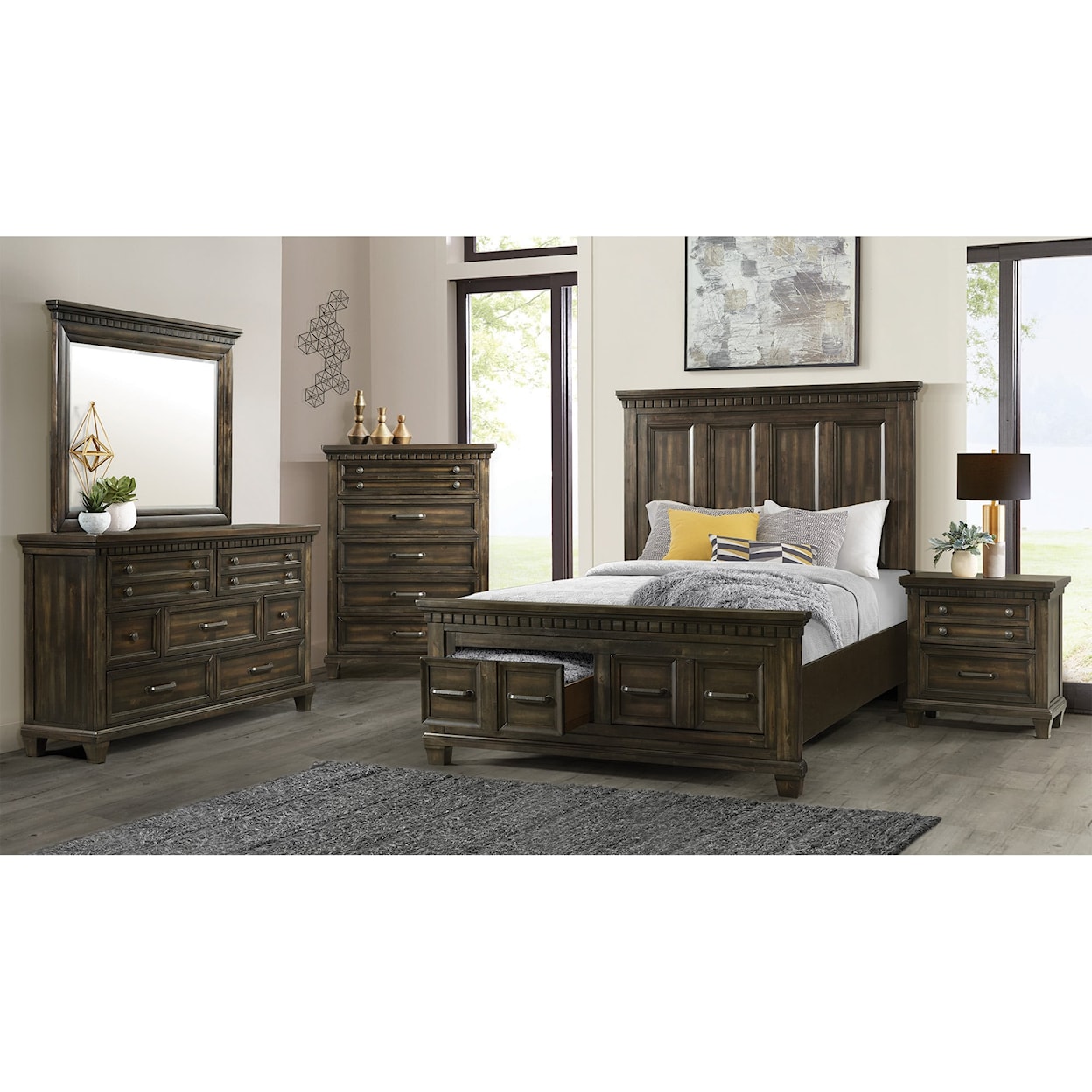 Elements International McCoy 7-Drawer Dresser