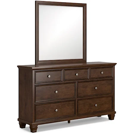 Dresser and Mirror