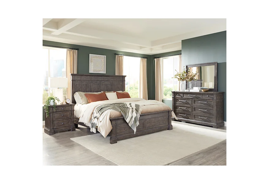 Bradford Queen Bedroom Group by Riverside Furniture at Janeen's Furniture Gallery