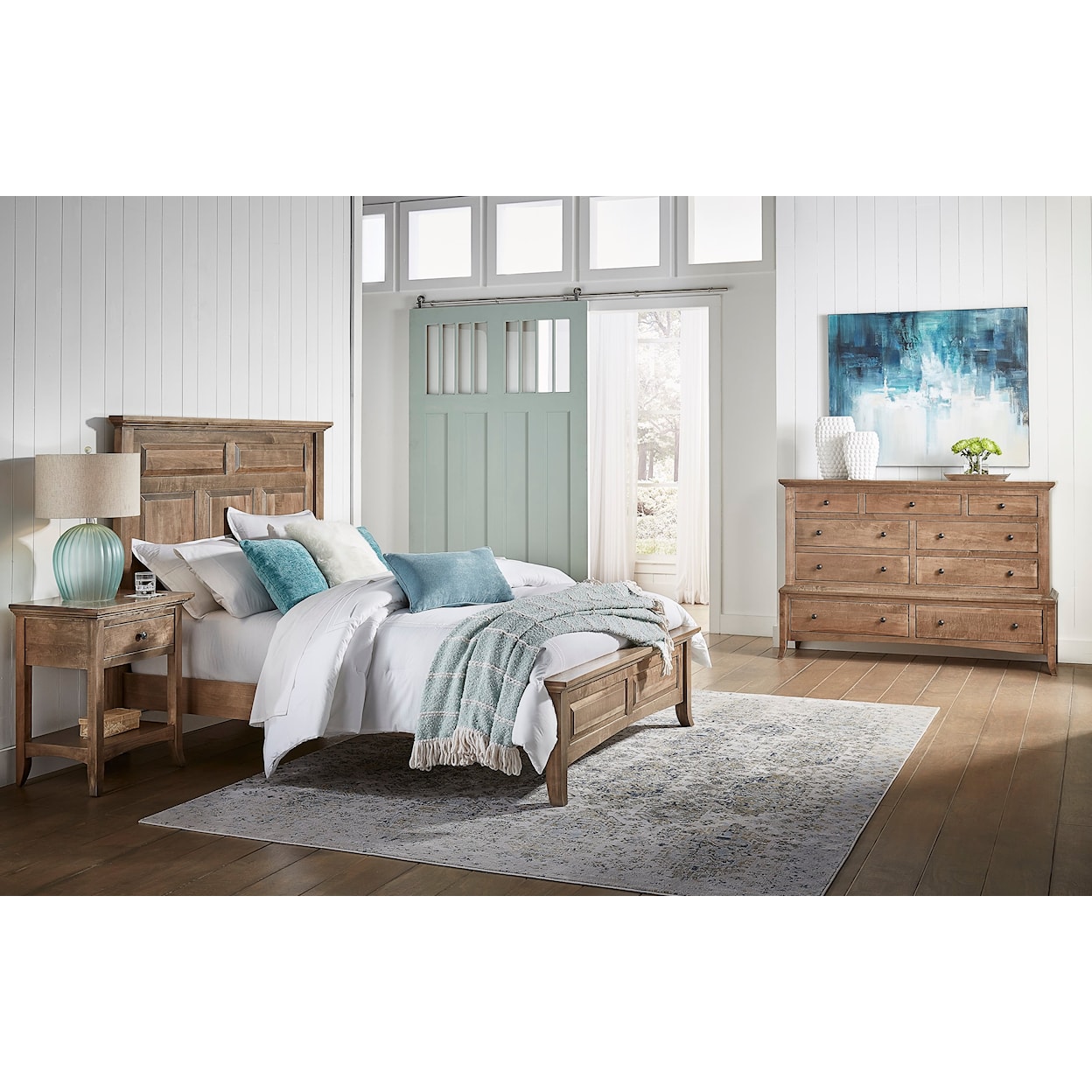 Archbold Furniture Provence Queen Bed