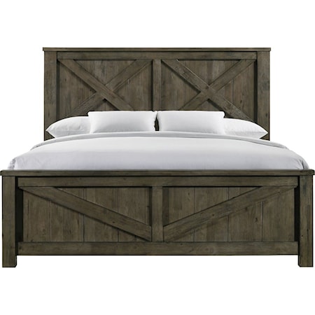 Queen Panel Bed