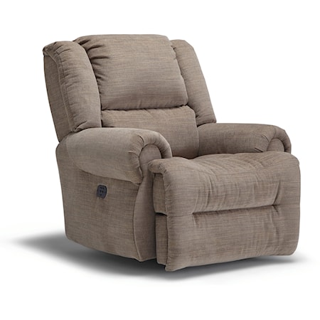 Power Rocking Recliner with Power Tilt Headrest and USB Charging Port