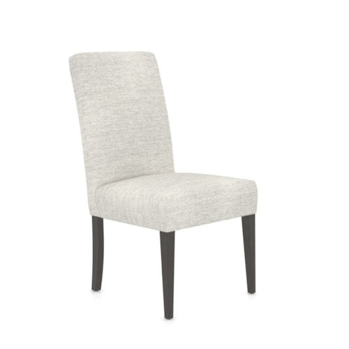 Transitional Customizable Upholstered Side Chair